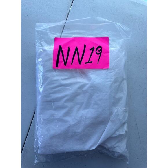 COS Women Button Up Shirt Size 10 Classic Minimalist White Timeless Macrame Work - Picture 16 of 16